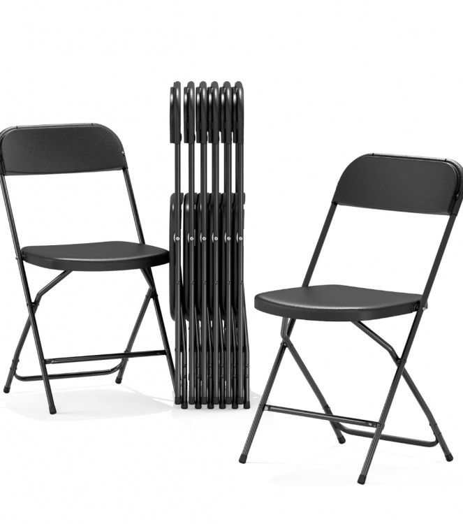 Black Folding Chairs