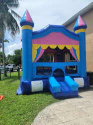 Carnival Pink Bounce House