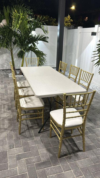 Gold Chiavari Chairs