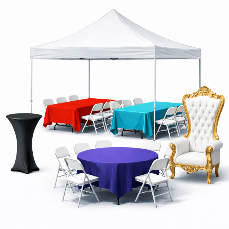 Tables, Chairs, Cocktail tables